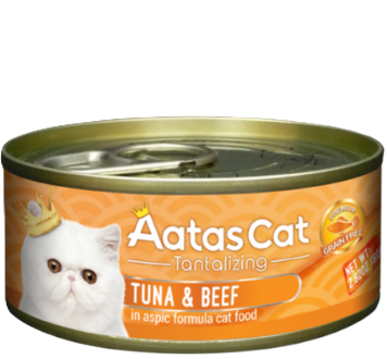Aatas Cat Tuna Beef Katems konservai