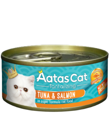 Aatas Cat Tuna Salmon Katems konservai