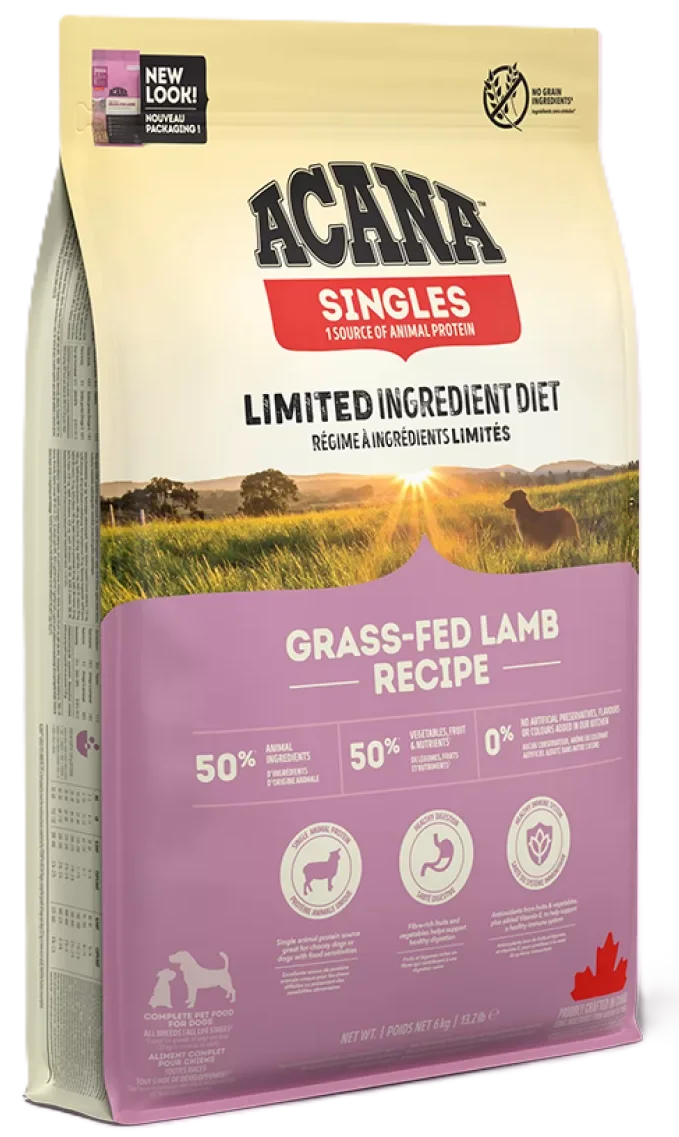 Acana Grass Fed Lamb Maistas šunims