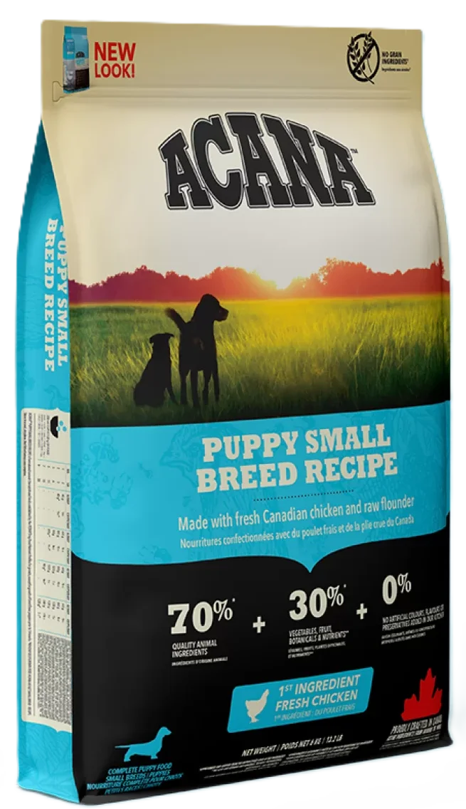Acana puppy small maistas šunims