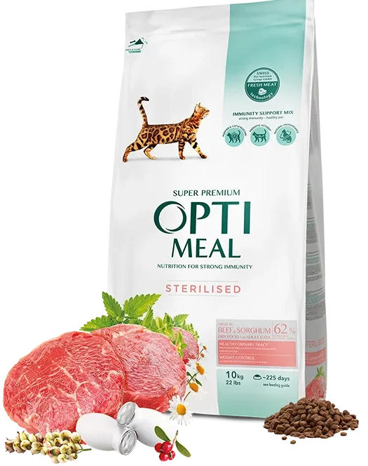 Opti Meal Sterilised Beef
