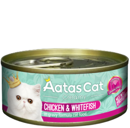aatas creamy chicken white fish konservai katems