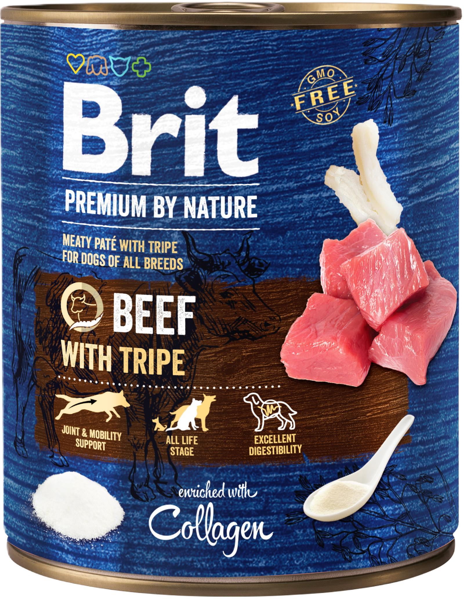 Brit Premium Konservai Šunims Beef