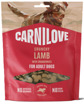 Carnilove Crunchy Lamb with Cranberries skanėstai šunims