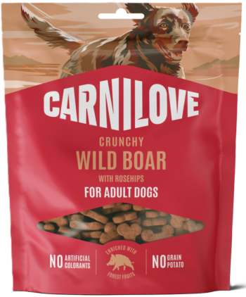 Carnilove Crunchy Wild Boar skanėstai šunims