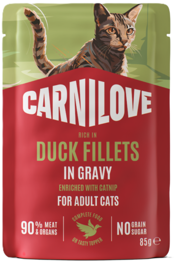 Carnilove Duck with Catnip in gravy konservai katėms