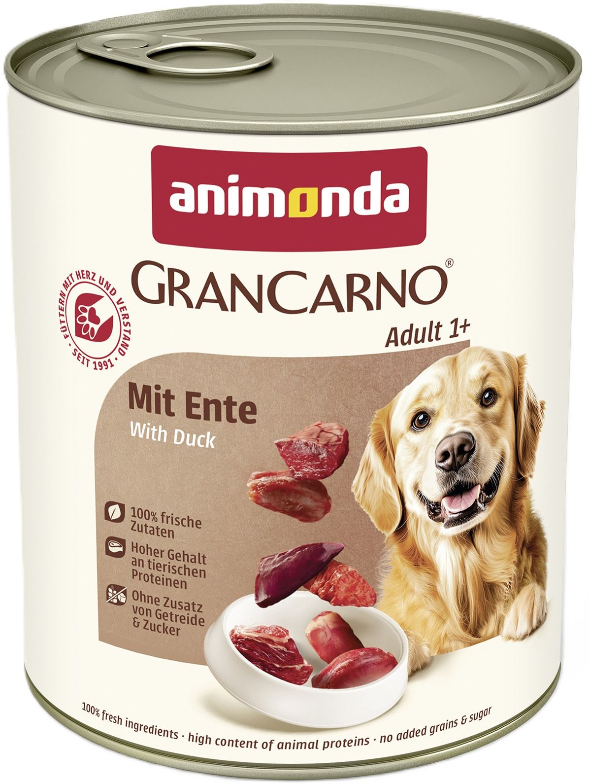 Animonda GranCarno Adult Mit Ente konservai šunims