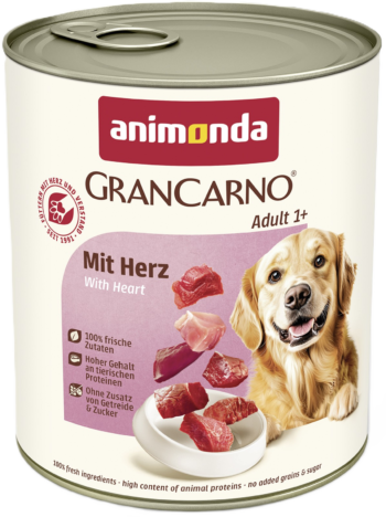GranCarno with Heart konservai šunims