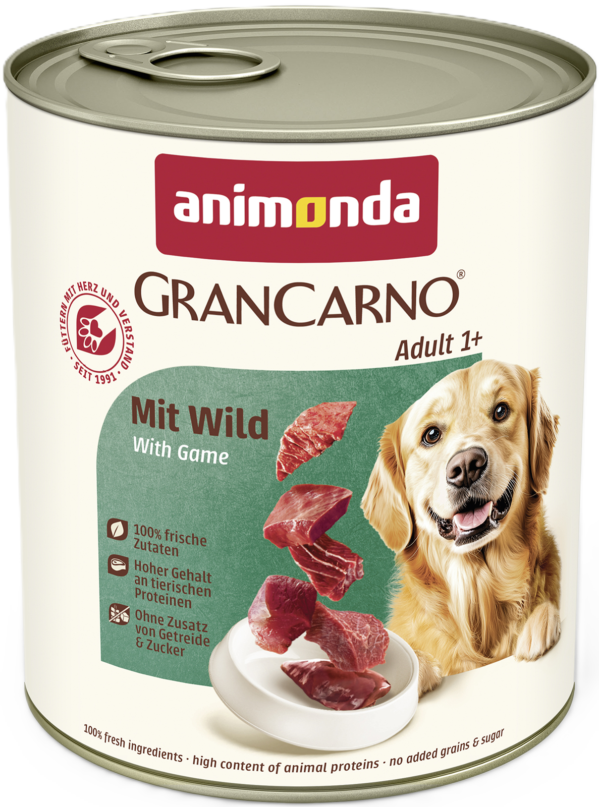Animonda GranCarno Adult Mit Wild konservai šunims