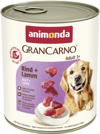 GranCarno Beef with Lamb konservai šunims