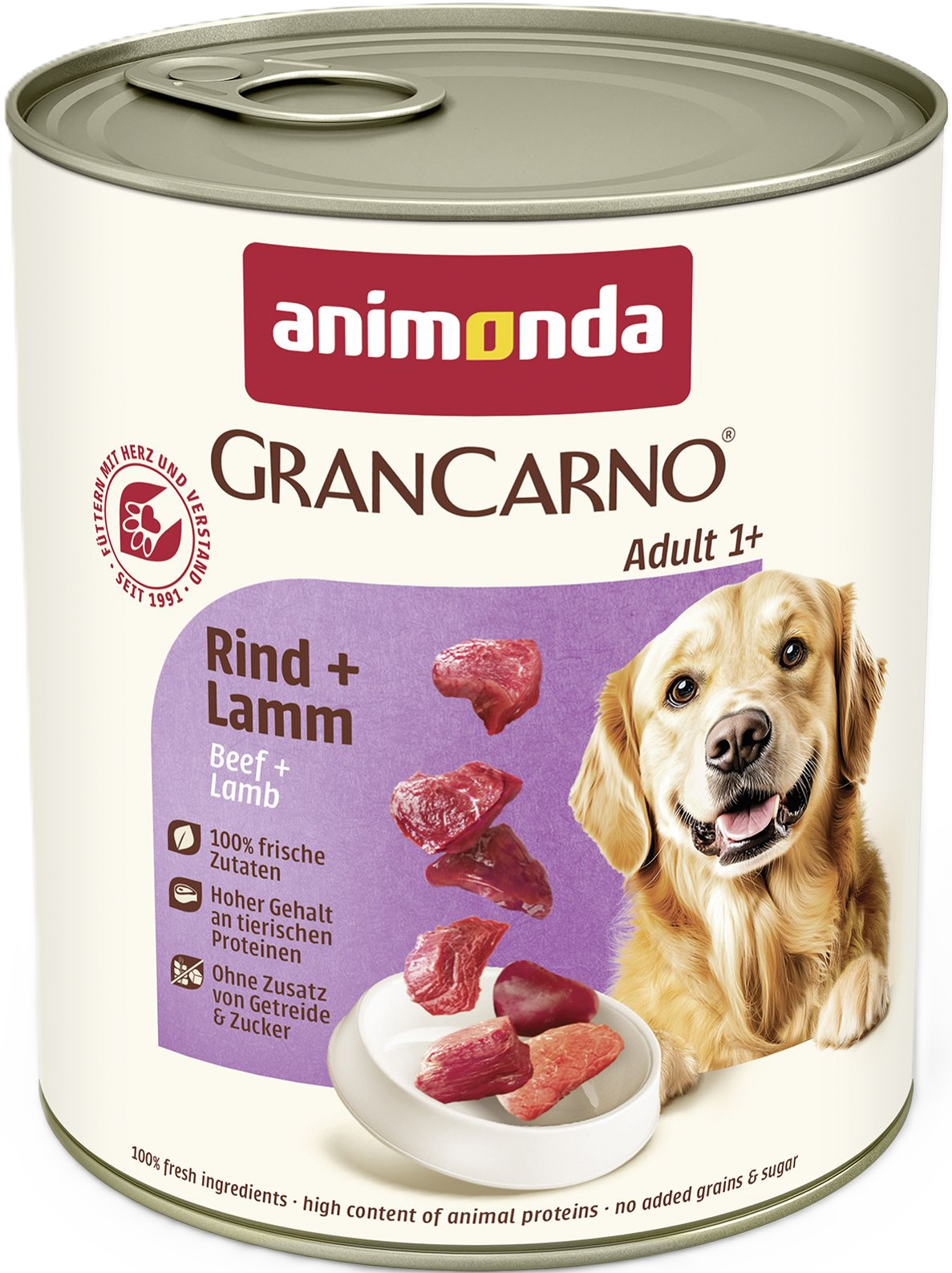 Animonda GranCarno Adult Rind und Lamm konservai šunims
