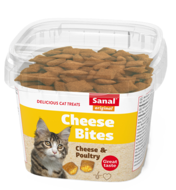 Sanal Cheese Bites skanėstai katėms