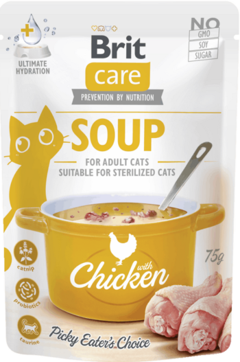 Brit Care Soup with Chicken sriuba katėms