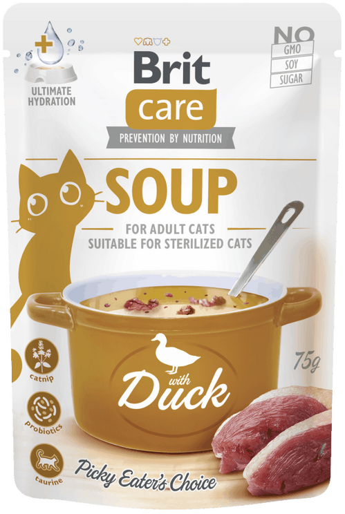 Brit Care Soup Duck sriuba katėms