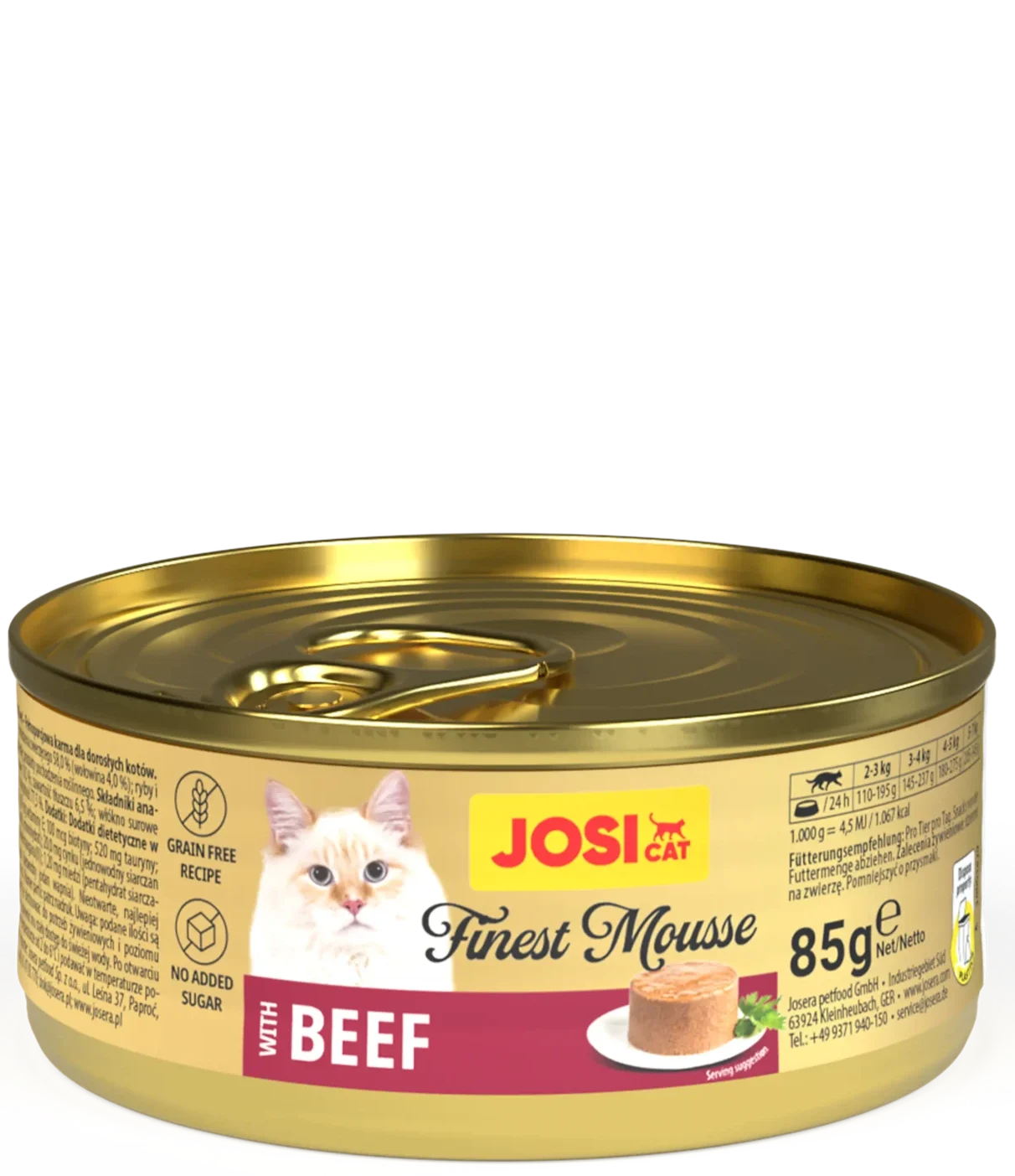 JosiCat-FinestMousse- with-Beef-85g-konservai-katėms
