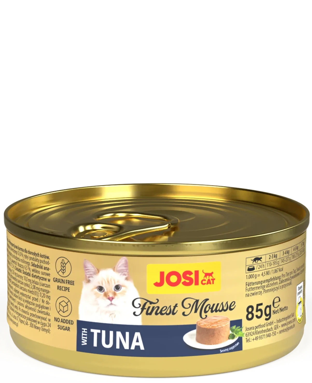 JosiCat-FinestMousse-with-Tuna-85g-konservai-katėms