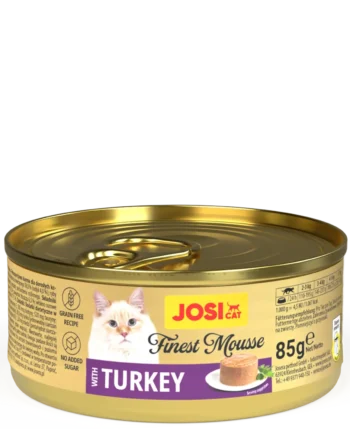 JosiCat Finest Mousse Tutkey konservai katėms