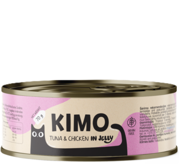 Kimo Tuna&Chicken in Jelly konservai katėms