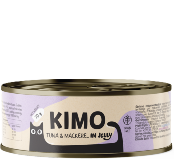 Kimo Tuna&Mackerel in Jelly konservai katėms