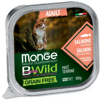 Monge BWILD Salmon konservai katėms